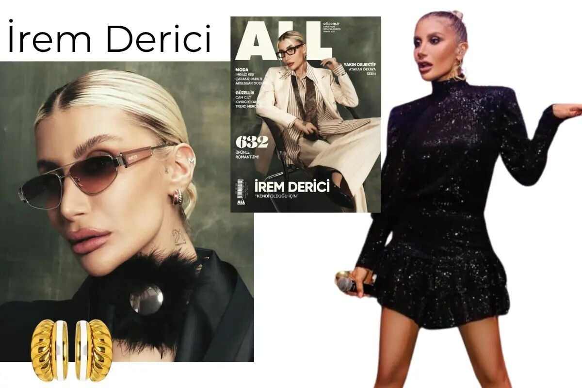 İrem Derici All Dergisi Çekimi Linya Takıları