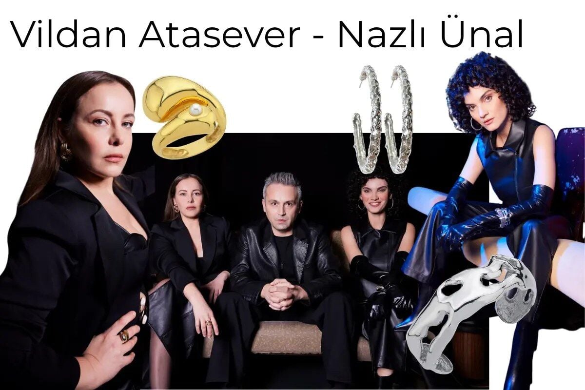 Nazlı Ünal & Vildan Atasever KUN Magazin Linya Takıları