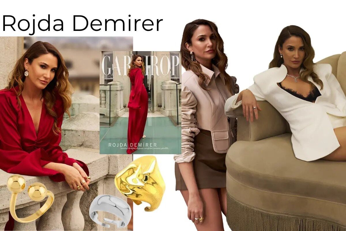 Rojda Demirer Gardırop Magazin Linya Takıları