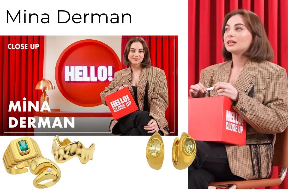Mina Derman Hello! Türkiye Linya Takıları