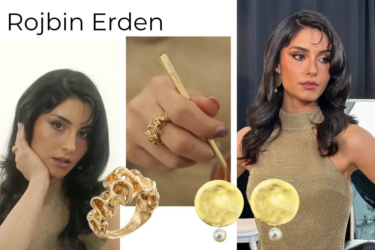 Rojbin Erden Carte d'Or Reklam Çekimi Linya Takıları