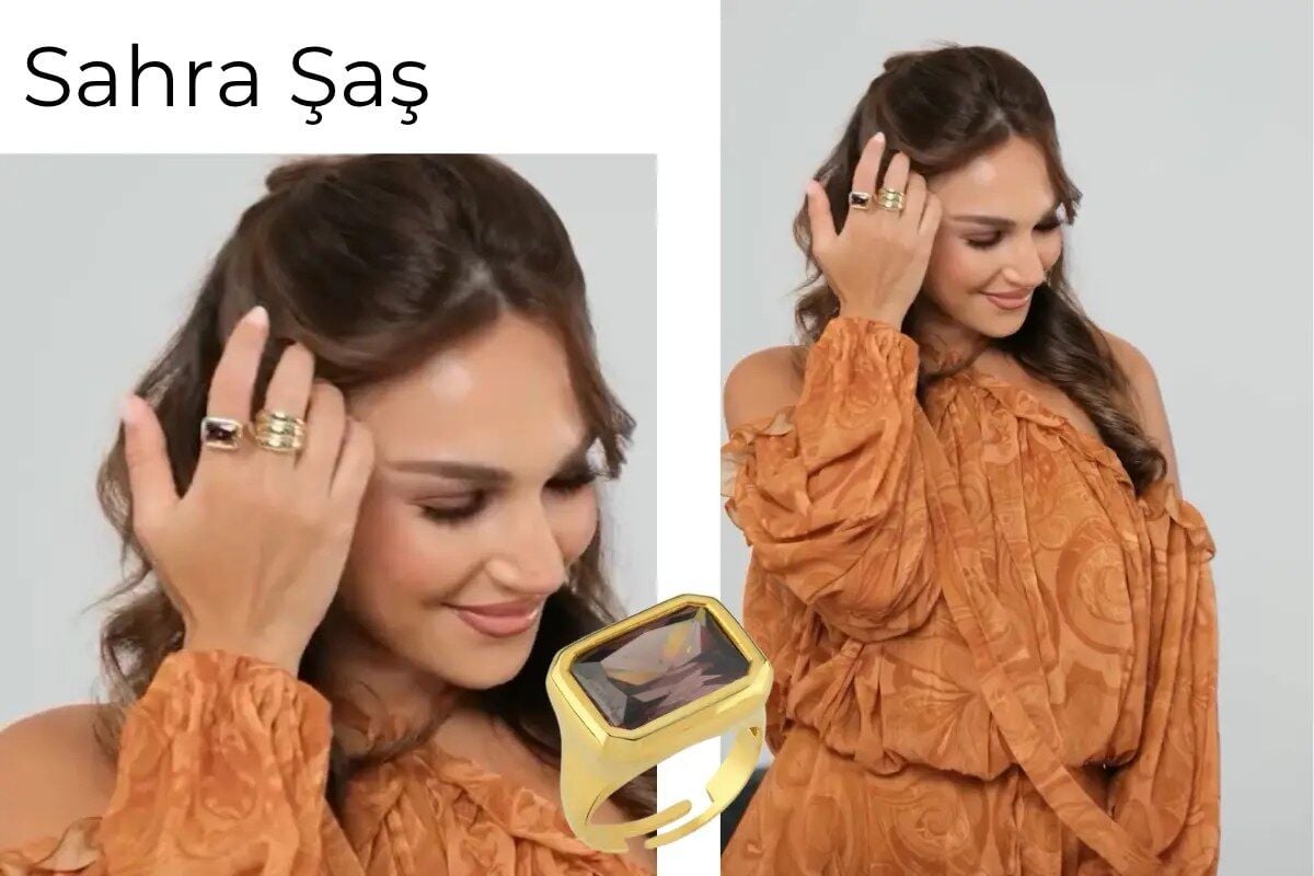 Sahra Şaş Carte d'Or Reklam Çekimi Linya Takıları