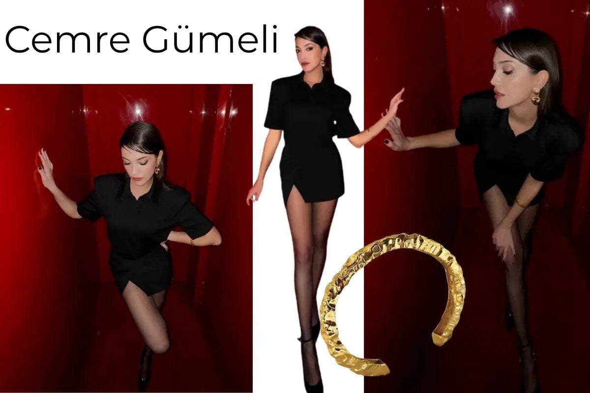 Cemre Gümeli Davet Kombini Favori Linya Takıları