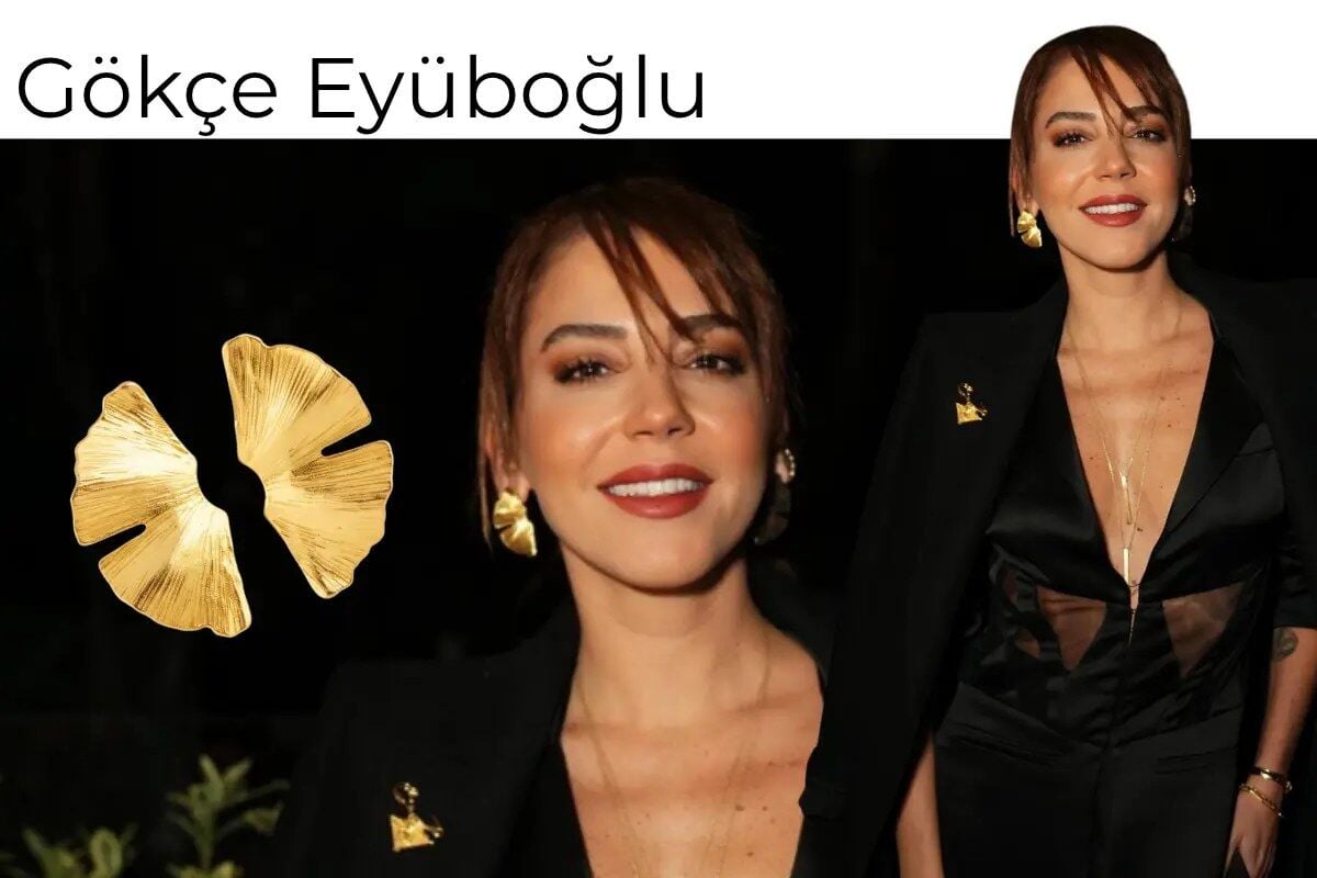 Gökçe Eyüboğlu Davet Kombini Favori Linya Takıları