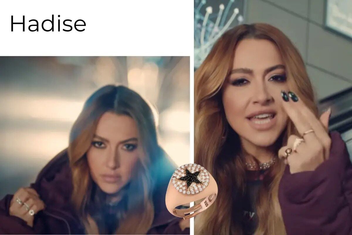 Hadise Klip Çekimi Linya Takıları