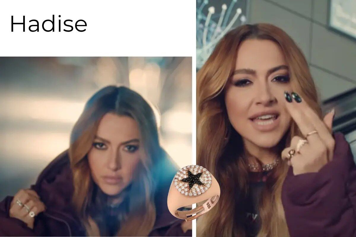 Hadise Klip Çekimi Linya Takıları