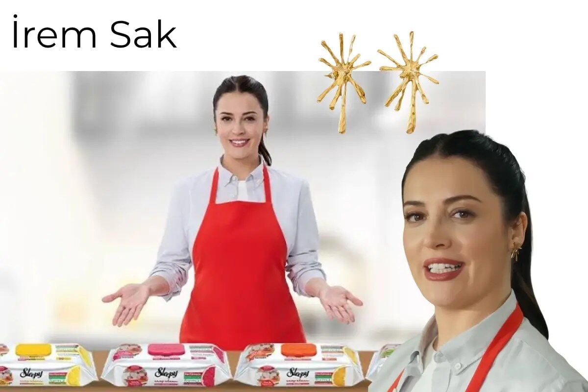 İrem Sak Reklam Çekimi Linya Takıları